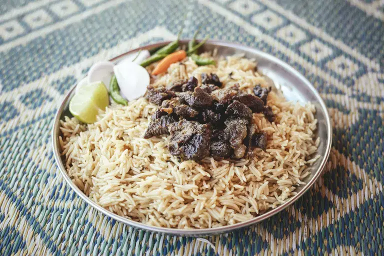 mutton pulao