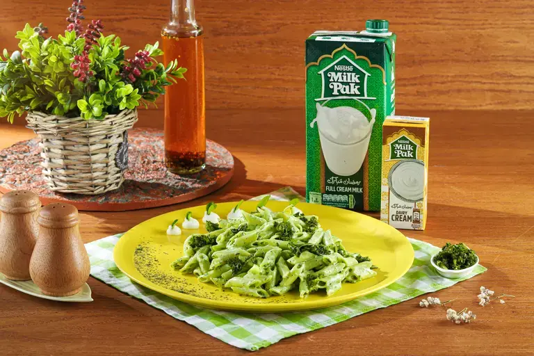 spinach cream pasta