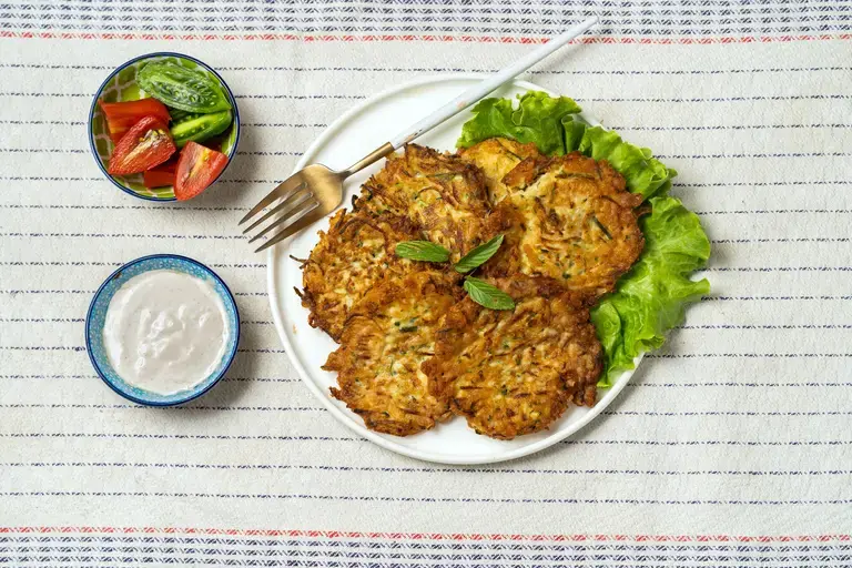 zucchini fritters