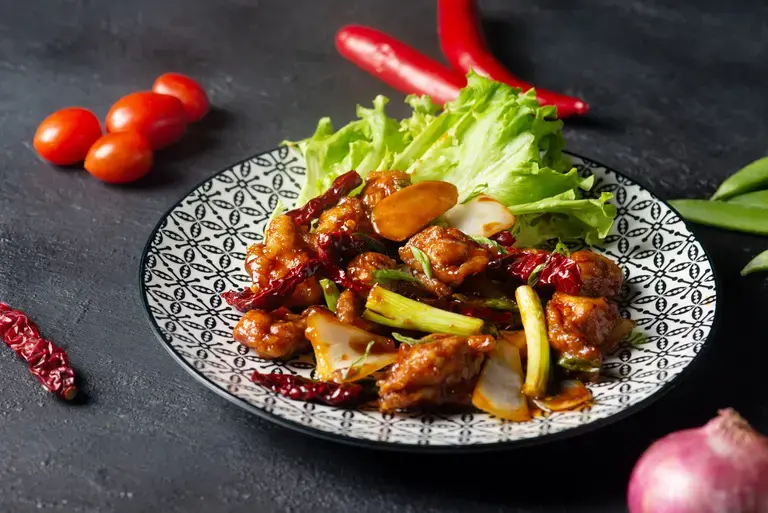 Fiery Szechuan Chicken