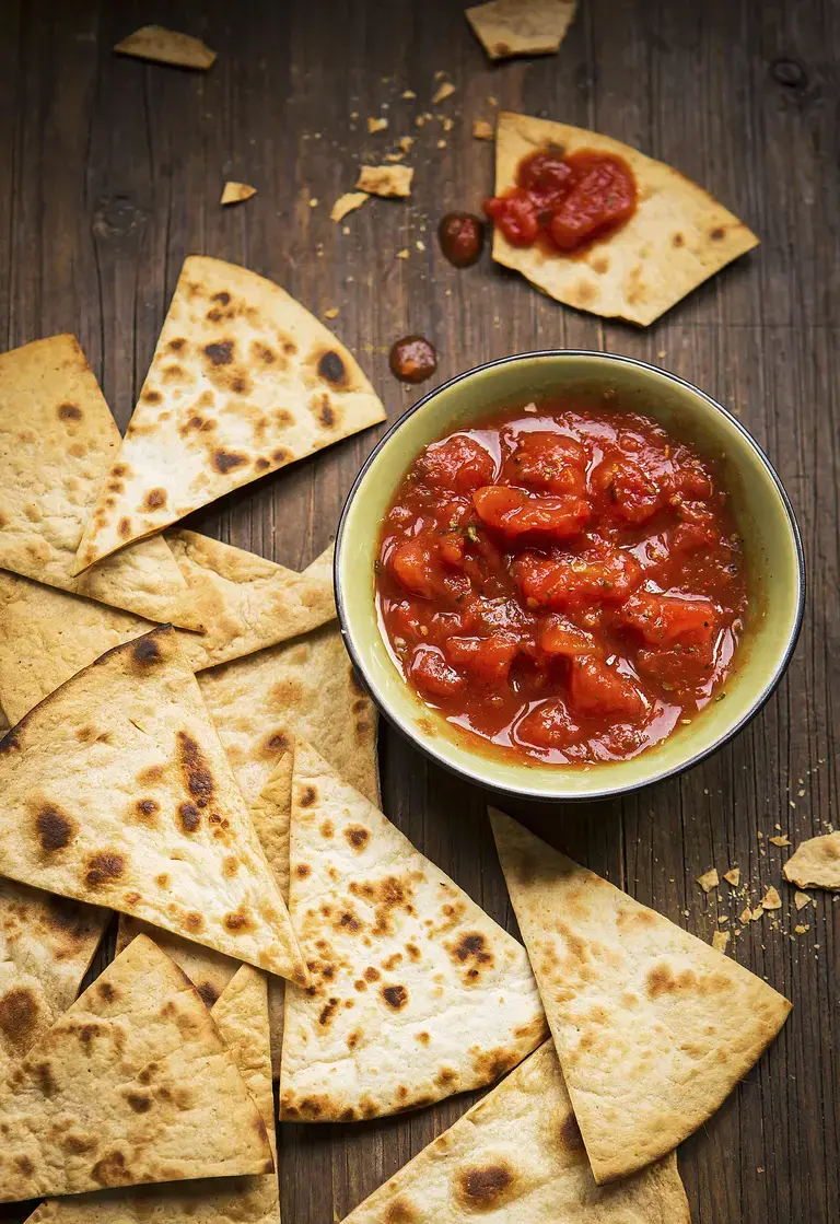 Salsa with Pita Chips