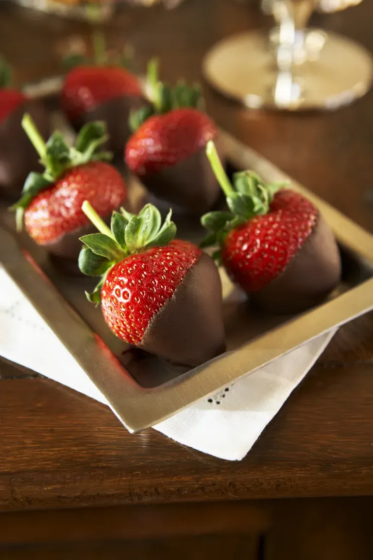 Chocolate dipped strawberries