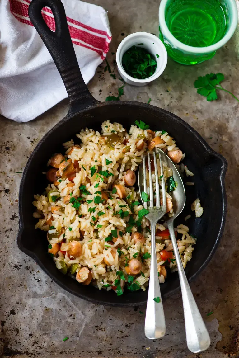 Stir-Fried Vegetable Rice