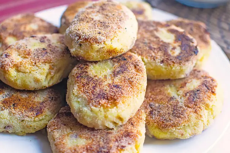 crispy potato cutlets