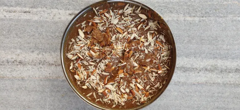 brown bread halwa