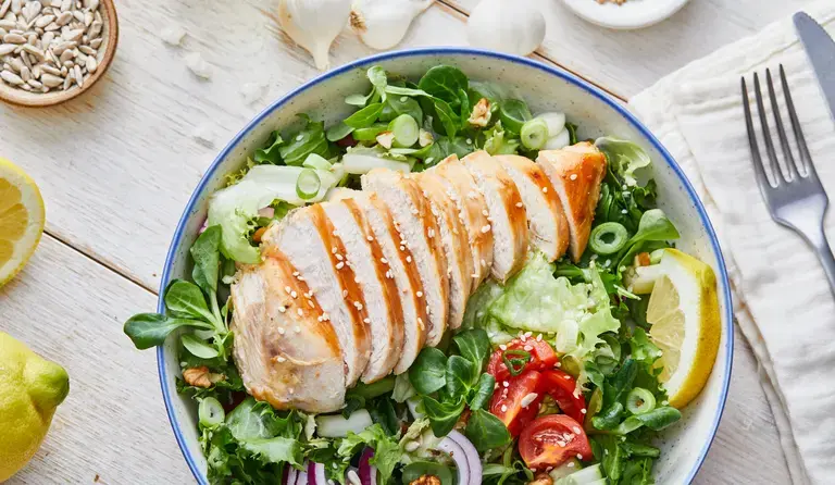 healthy chicken salad
