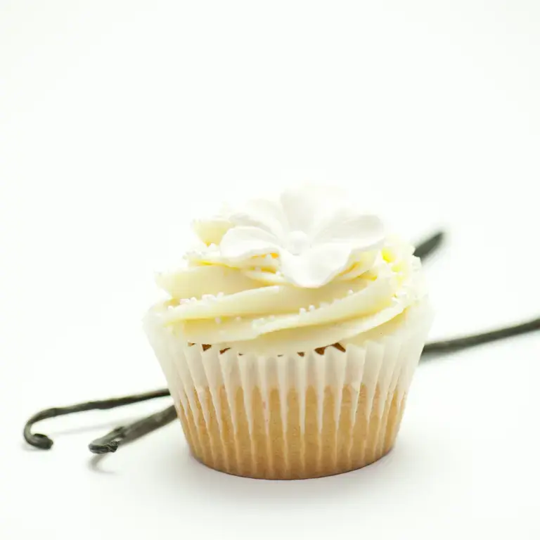 greek vanilla cupcake