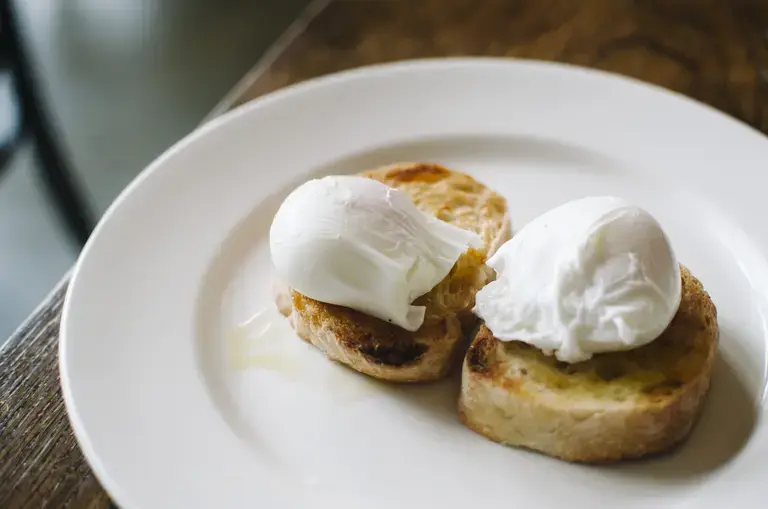 Air Fryer Poached Eggs