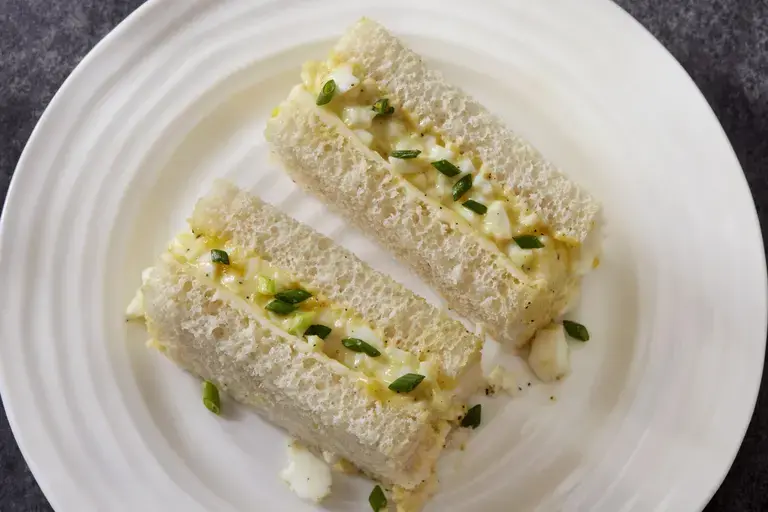 Boiled Egg sandwiches or wraps