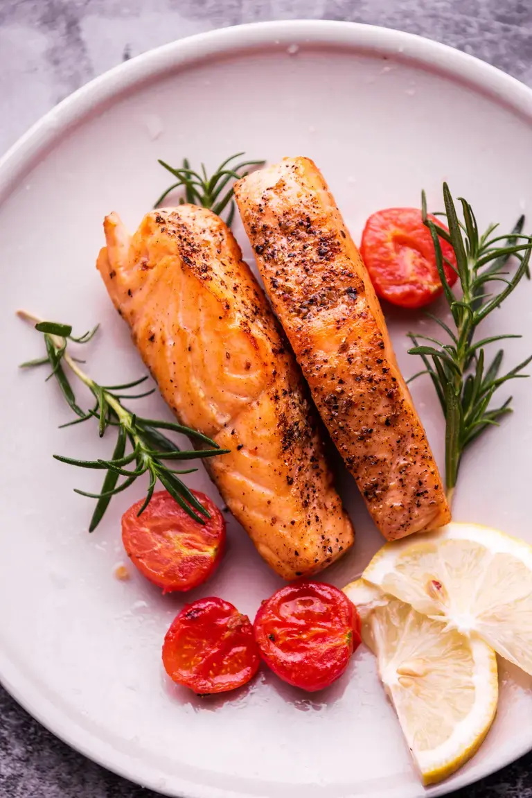 Air Fried Salmon Fillets