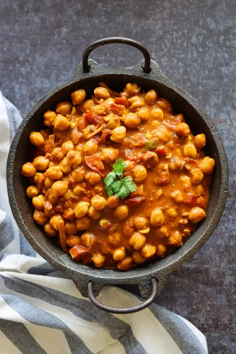 Bhuna Chana Masala - Chickpea Curry