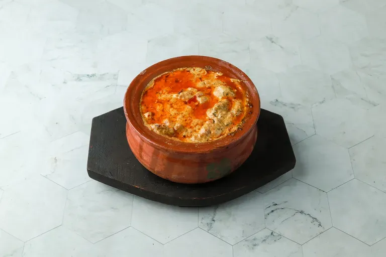 boneless achari handi