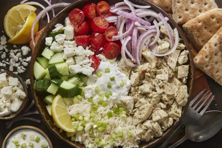 Halal Guys Style Chicken and Rice