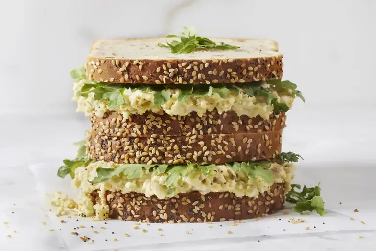 Curried Egg Mixture for Sandwich