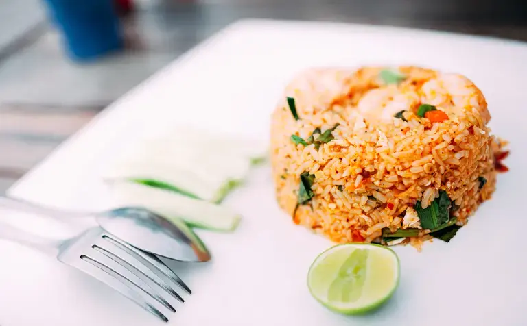 Fried Rice with Basil
