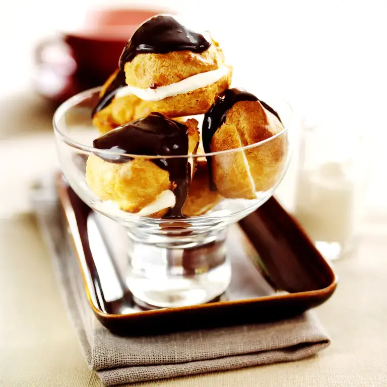 Chocolate Profiteroles