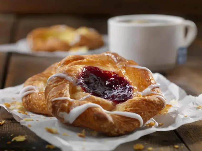 Danish Pastry Dough Preparation