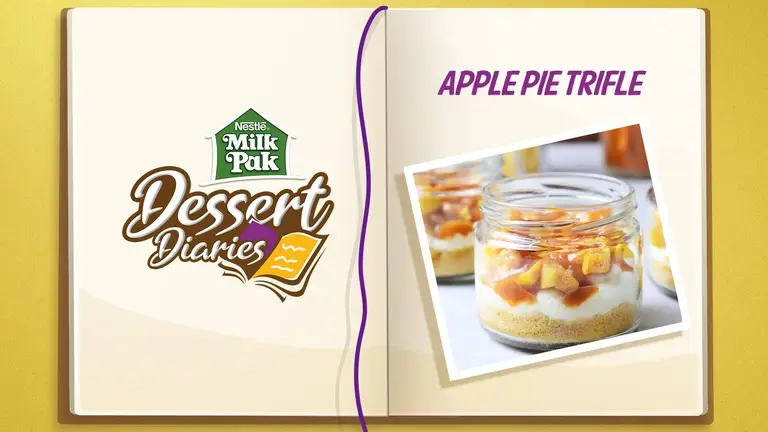 Apple pie Triffle