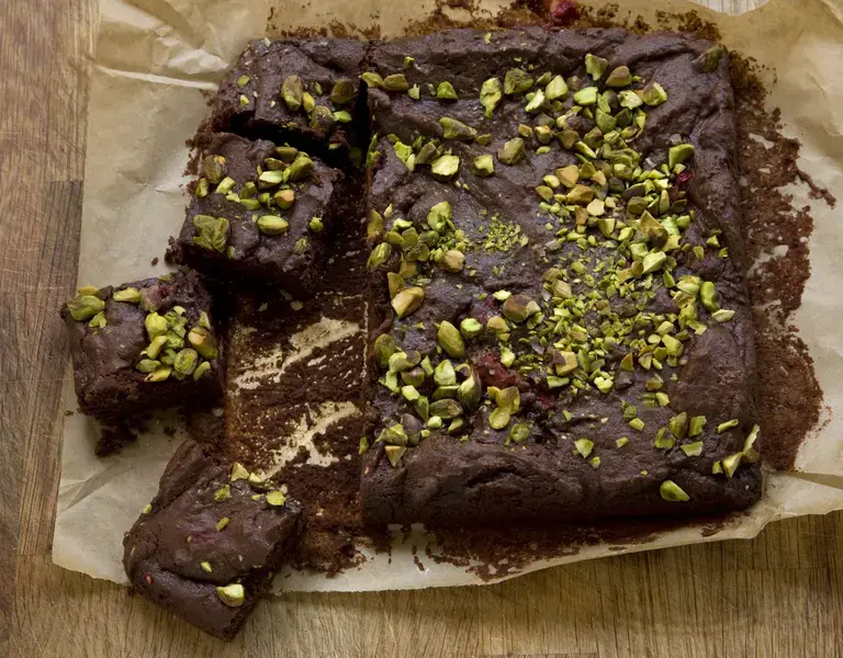 Kunafa Chocolate Brownies