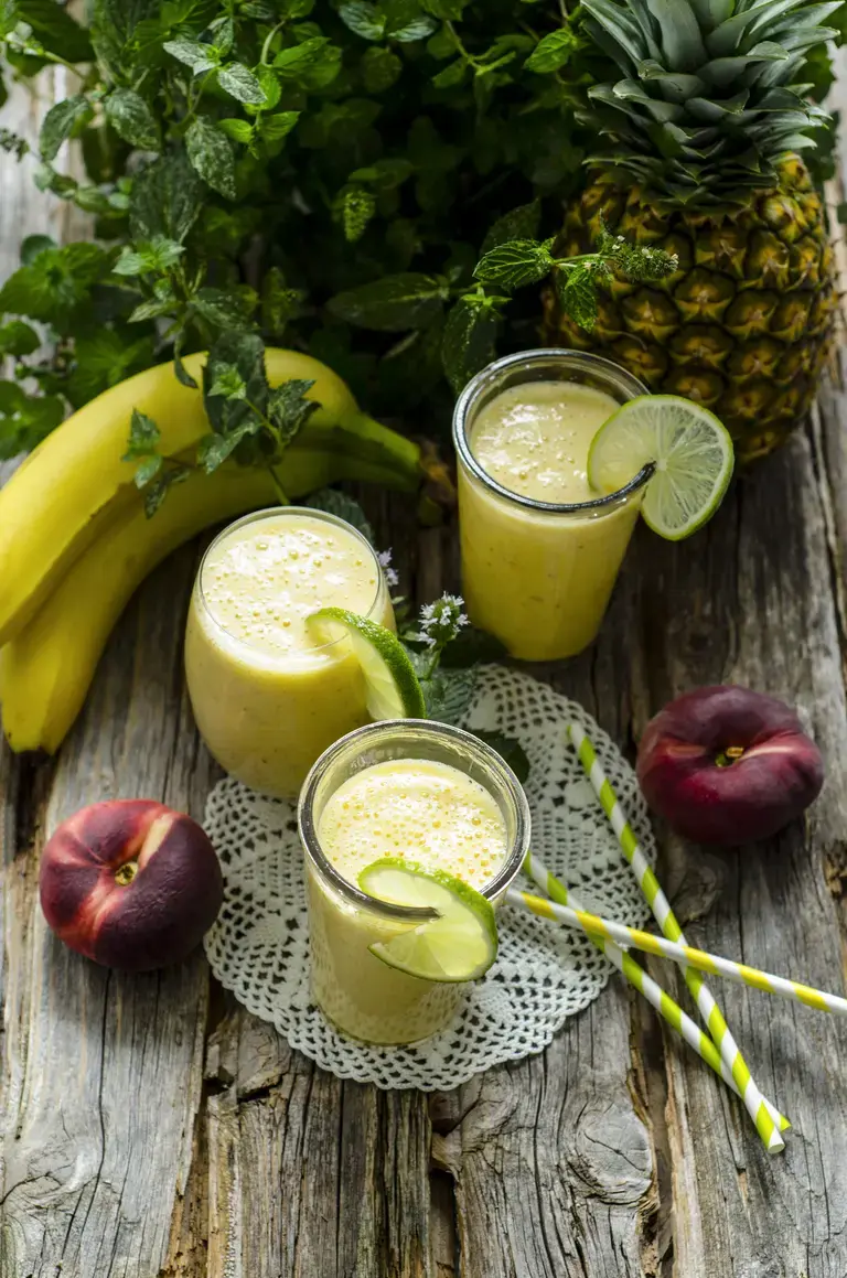 Banana and Pineapple Shake