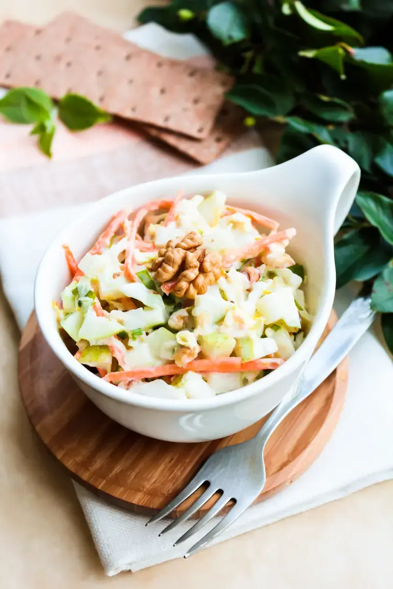 Apple cabbage slaw