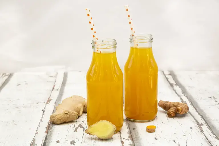 Orange Ginger detox drink