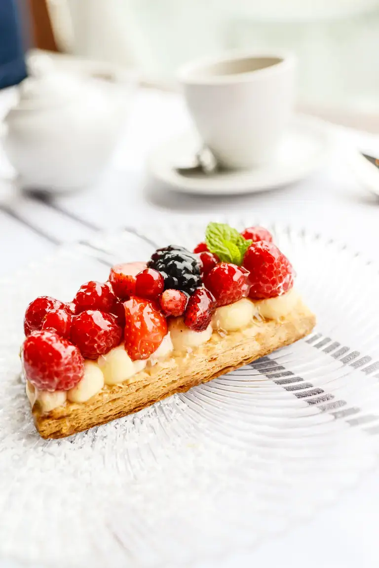 Puff Pastry Strawberry tart