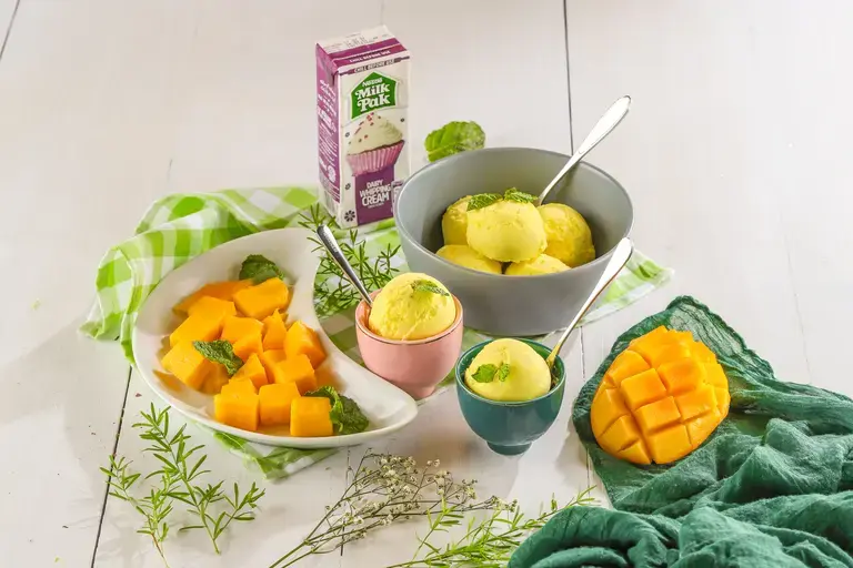 mango ice cream