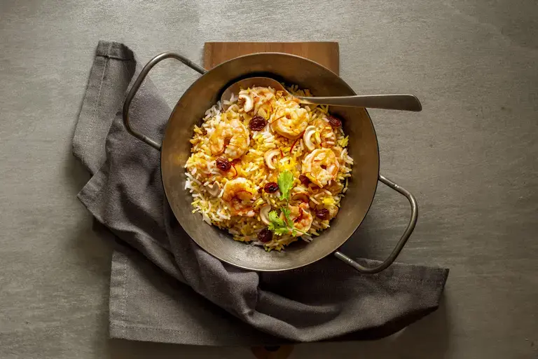 prawn biryani