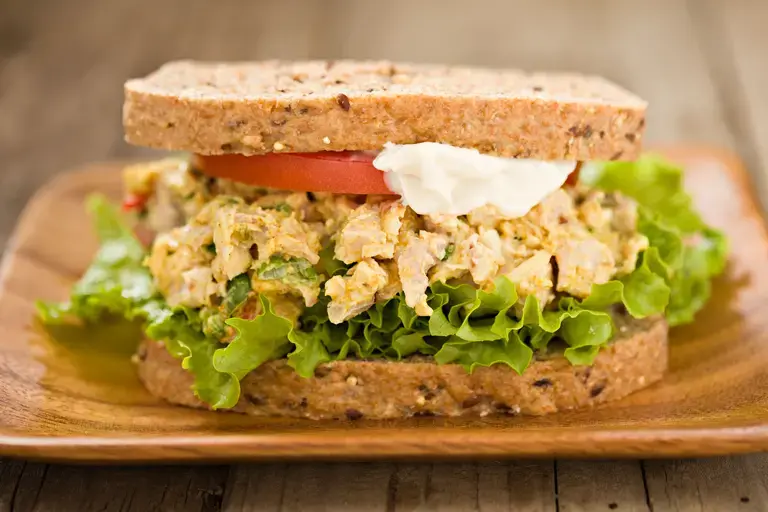 chicken spread sandwich
