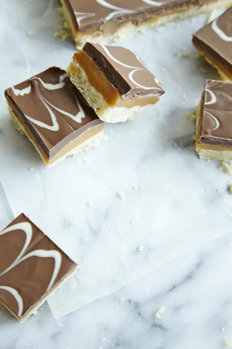 chocolate caramel millionaire bars