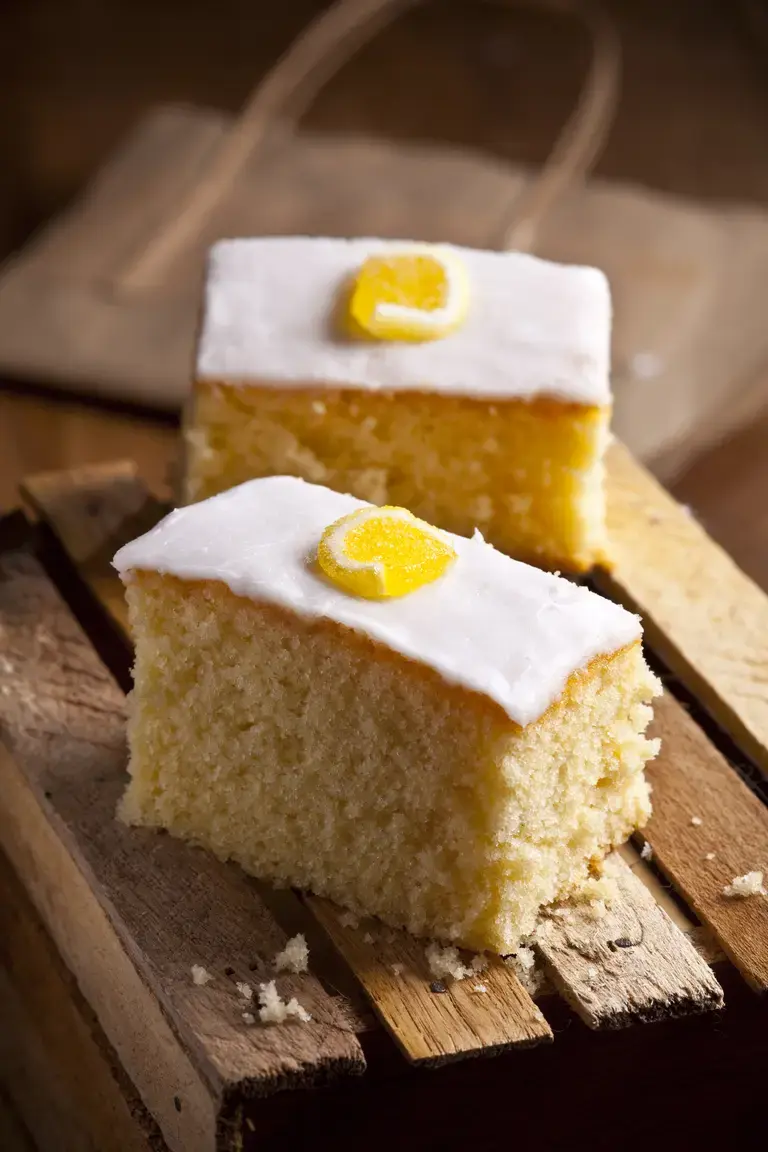 Lemon Infused Poke Cake
