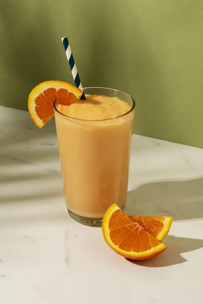 blood orange lassi