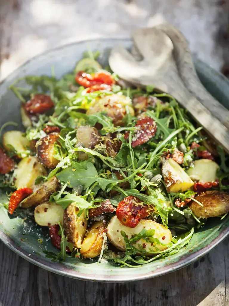 grilled potato salad