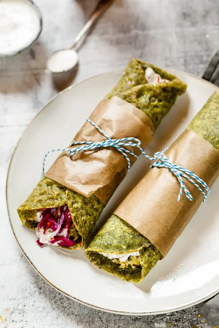 Spinach Flatbread Paratha