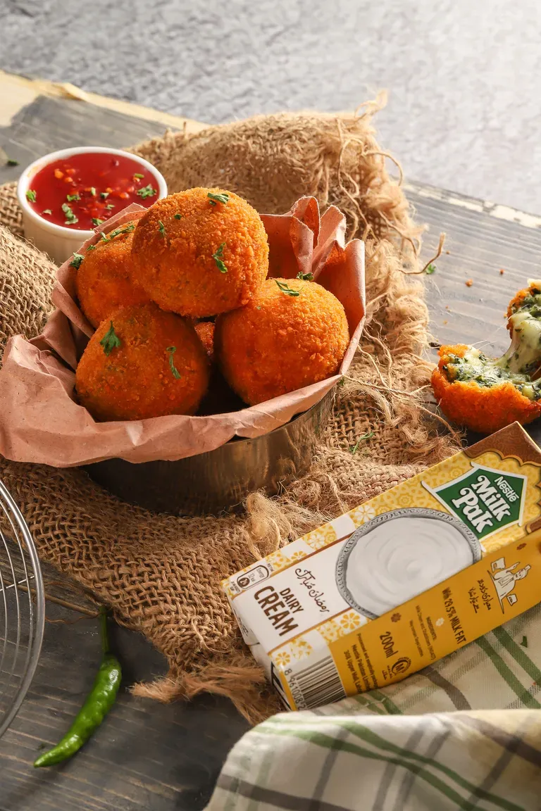 spinach cheese balls