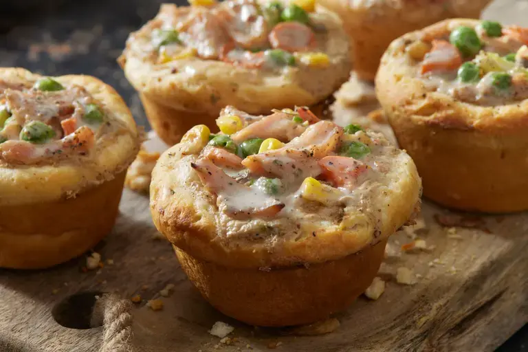 Chicken and Cheese Muffins