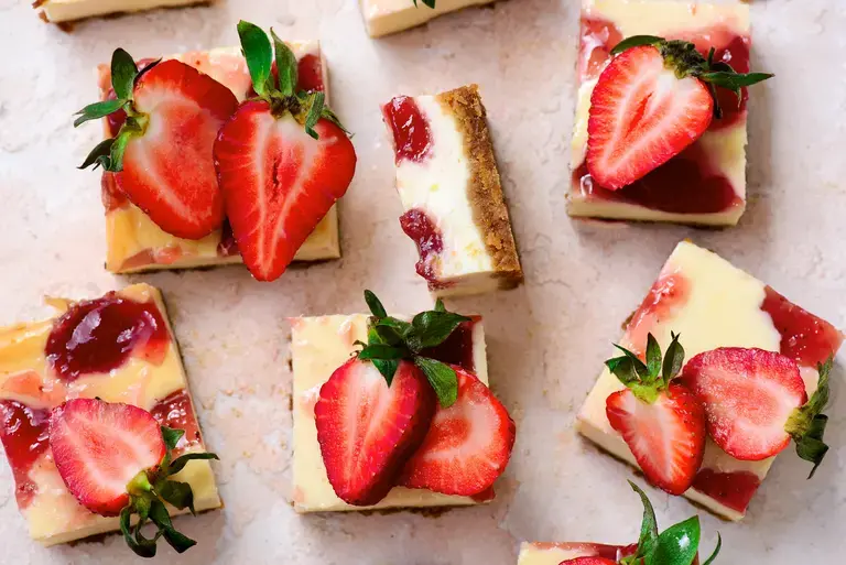 Strawberry Cheesecake Bars