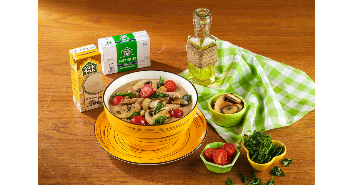 Balsamic Creamy Chicken with Mushrooms | Nestlé Goodnes