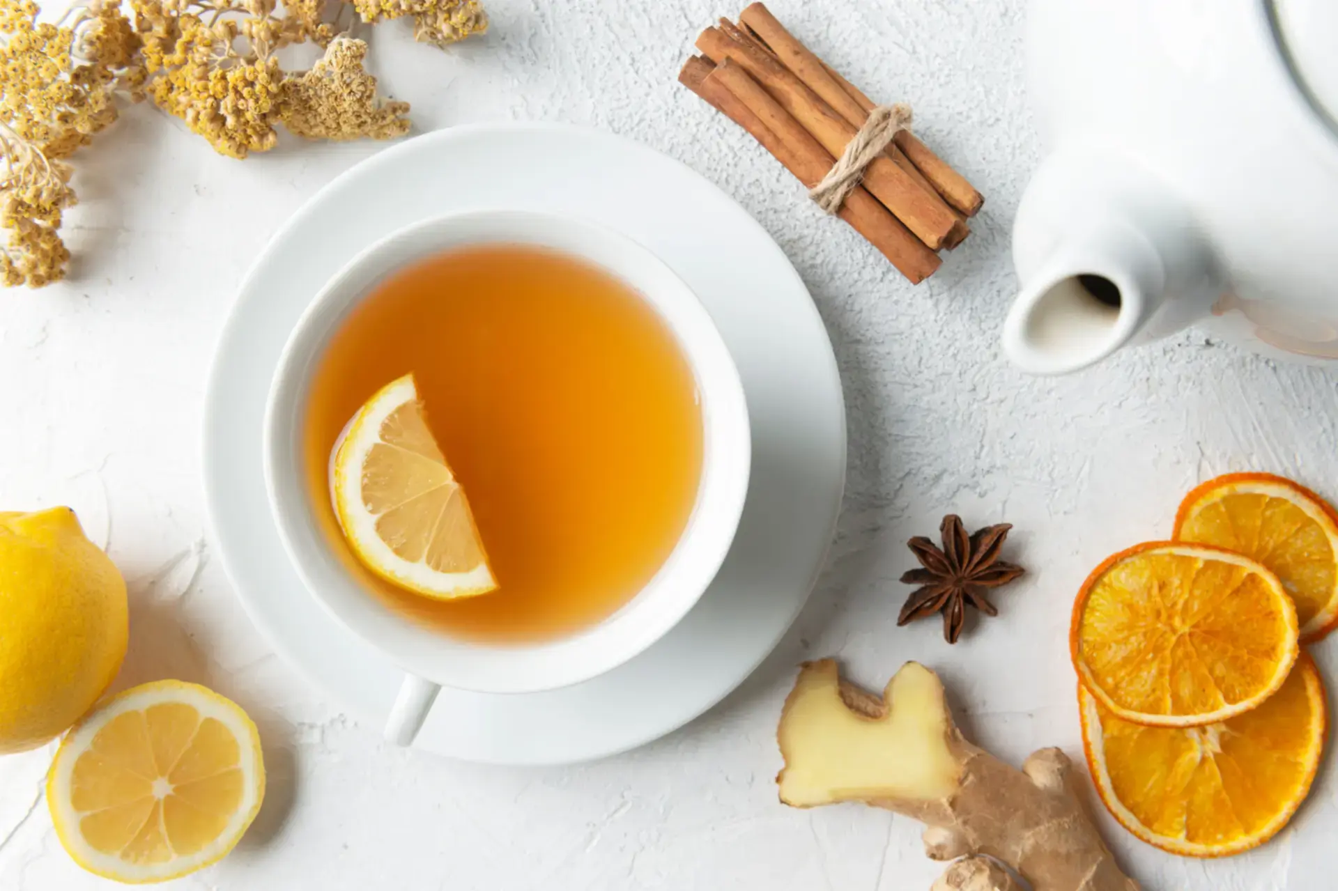 The Recipe for Relaxation Lemon Ginger Tea