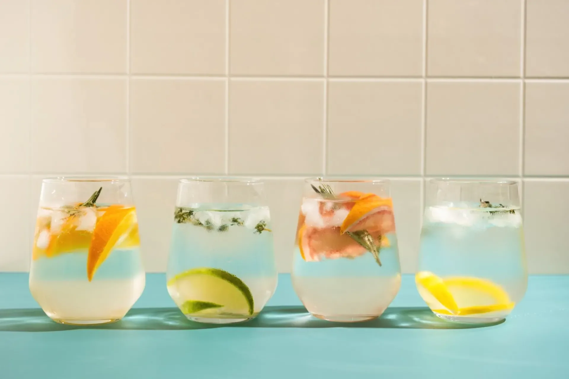 Flavored Water with Orange
