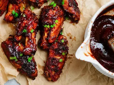 Honey BBQ wings