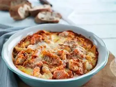 Baked Seafood Gratin - media description