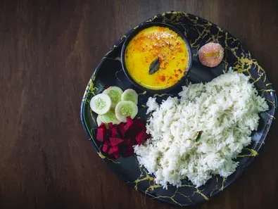 Kashmiri Daal Chawal