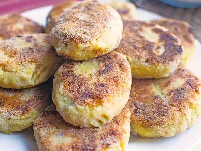 crispy potato cutlets