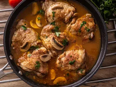 Chicken with Mushroom Sauce