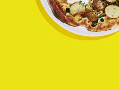 chicken malai boti pizza