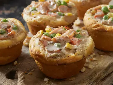 Chicken and Cheese Muffins