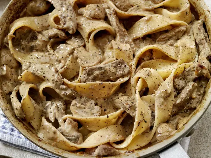 beef pasta