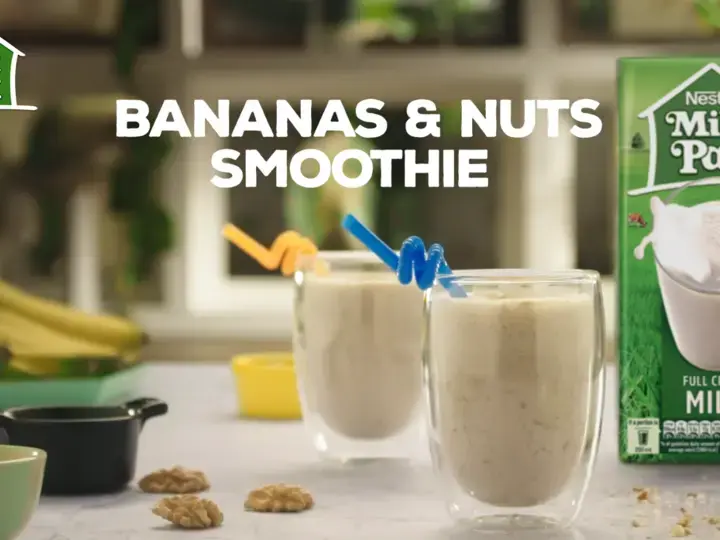 Banana and Nut smoothie